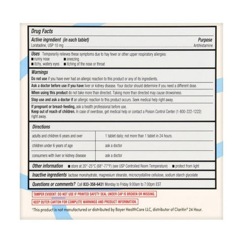 Foster And Thrive, All Day Allergy Relief Loratadine, 10 Mg, 300 Tabs