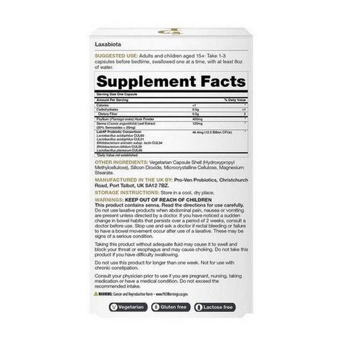Pro-Ven Probiotics, Laxabiota, 30 Caps Pro-Ven Probiotics