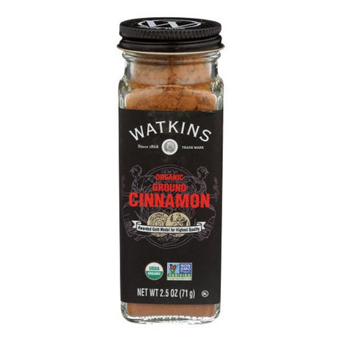 Watkins, Organic Ground Cinnamon, 2.5 Oz (Case Of 3)