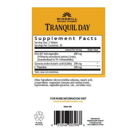 Windmill, Tranquil Day, 60 Tablets