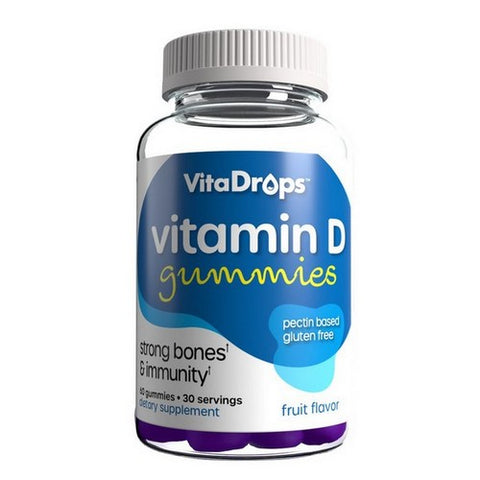 Vitadrops, Vitamin D, 50 Mcg, 60 Gummies