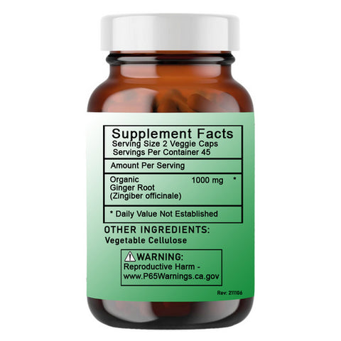 Naturverse, Ginger Powder Capsules, 90 VegCaps