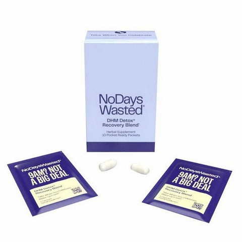 No Days Wasted, DHM Detox Recovery Blend, 10 Count