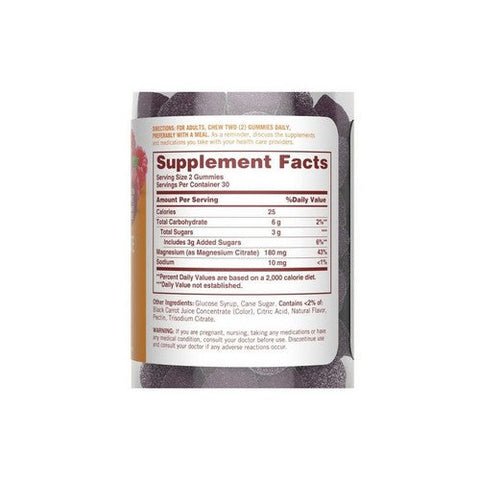 Sundown Naturals, Magnesium Gummies, 60 Count Sundown Naturals