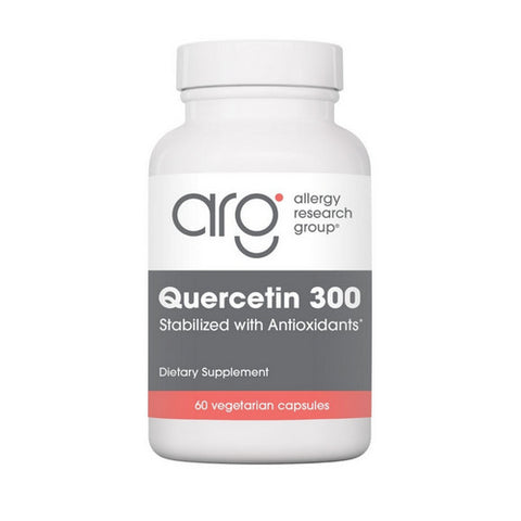 Nutricology/ Allergy Research Group, Quercetin 300 Stabilized With Antioxidants, 60 Veg Caps