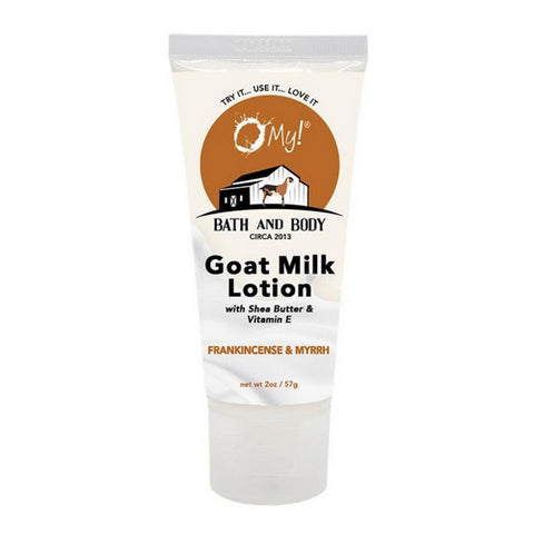 O MY!, Frankincense And Myrrh Goat Milk Lotion, 2 Oz