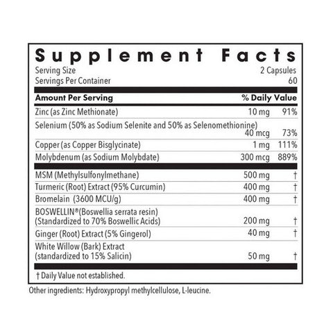 Nutricology/ Allergy Research Group, InflaMed Connective Tissue And Joint Health, 120 Veg Caps