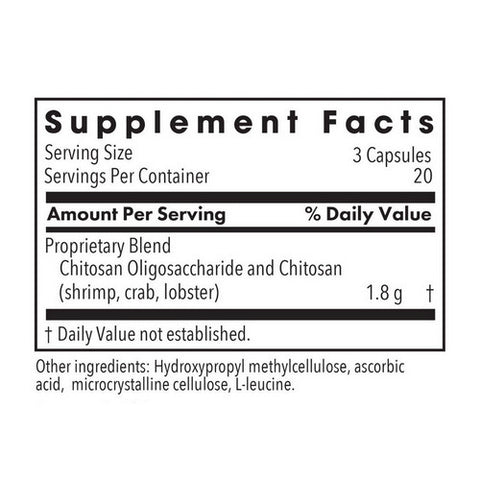 Nutricology/ Allergy Research Group, MicroChitosan Chitosan Oligosaccharide, 60 Veg Caps