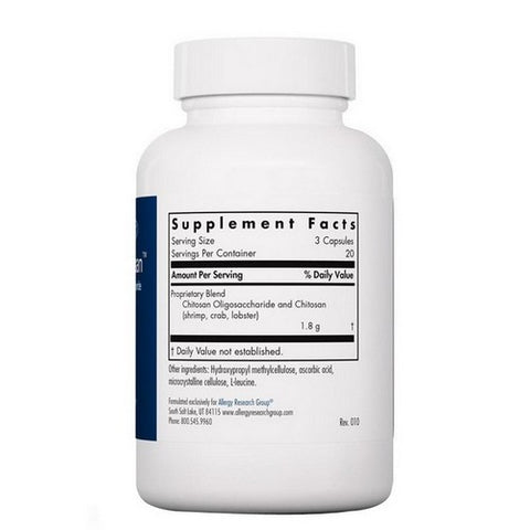 Nutricology/ Allergy Research Group, MicroChitosan Chitosan Oligosaccharide, 60 Veg Caps
