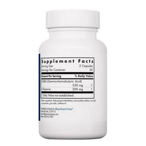 Nutricology/ Allergy Research Group, Zen Calmness Support Day Or Night, 200 Mg, 60 Veg Caps