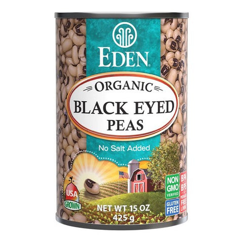 Eden Foods, Organic Blk Eye Pea Ns Bean, 15 Oz (Case Of 12)