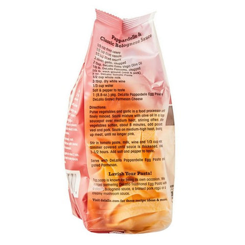 Delallo, Egg Pasta Pappardelle, 8.8 Oz (Case Of 12)