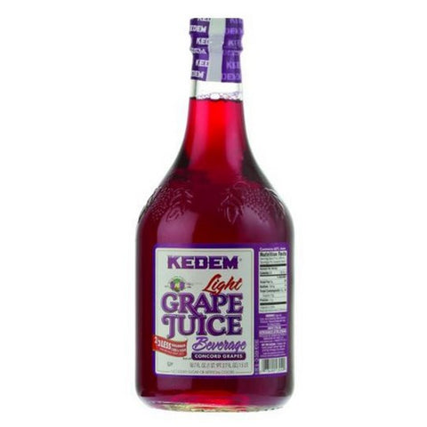 Kedem, Lite Concord Grape Juice, 50.7 Oz (Case of 6)