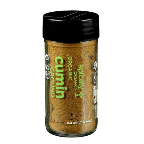 Spicely Organics, Organic Cumin Ground, 1.7 Oz (Case Of 3)