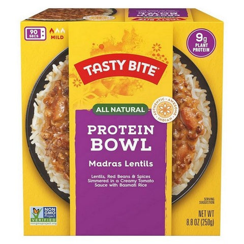 Tasty Bite, Indian Style Chili And Rice Bowl, 8.8 Oz (Case Of 6) Tasty Bite