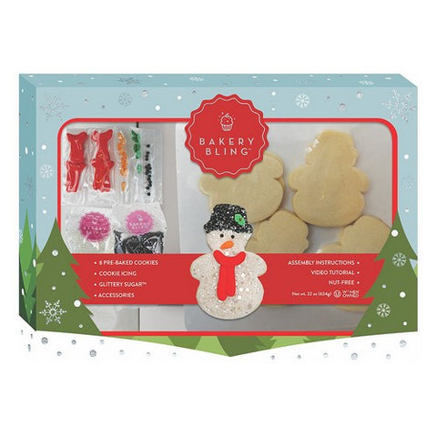 Bakery Bling, Snowman Cookies, 16.93 Oz (Case Of 12)