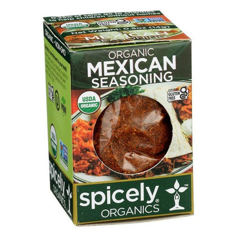 Spicely Organics, Organic Mexican Seasoning, 0.5 Oz (Case Of 6)