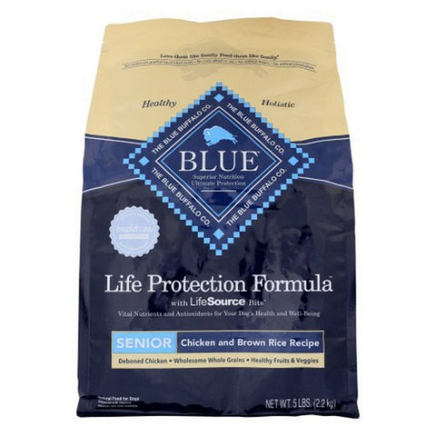 Blue Buffalo, Life Protection Formula Chicken And Brown Rice Dry Dog Food, 5 Lbs (Case Of 3)