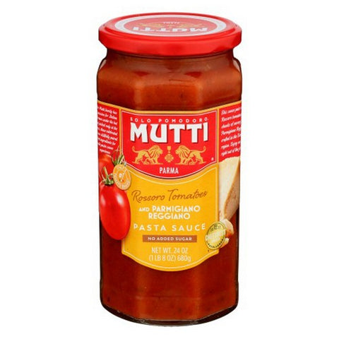 Mutti, Parmigiano Reggiano Pasta Sauce, 24 Oz (Case Of 6)