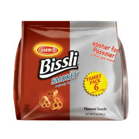 Osem, Bissli Smokey Family Pack, 6 Oz (Case Of 8)