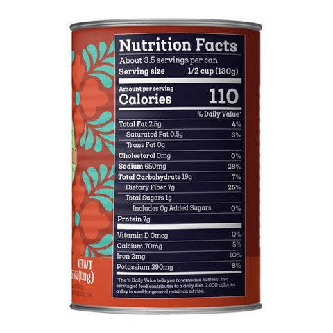 Siete, Vegan Charro Beans, 15.5 Oz (Case Of 12) Siete
