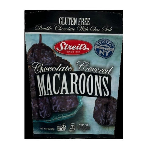 Streits, Macaroons Chocolate Covered Dipped, 8 Oz (Case Of 12)