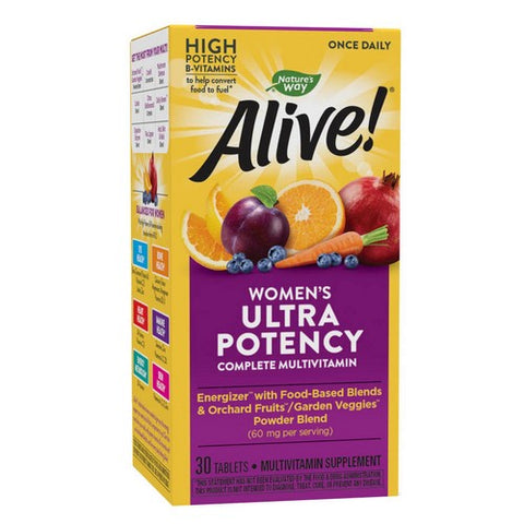 Once Daily Women's Ultra Potency 30 Tabs by Alive