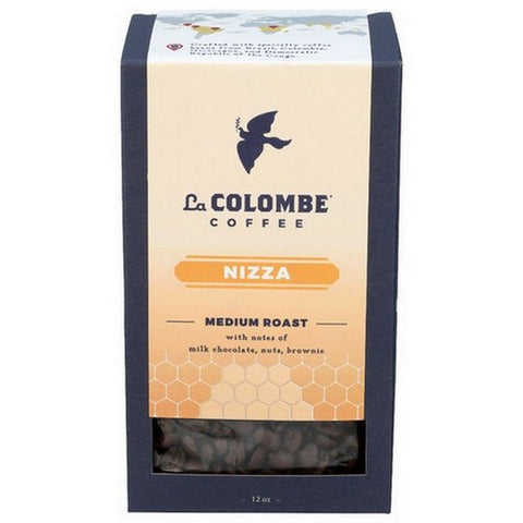 La Colombe, Nizza Whole Bean Coffee, 12 Oz(Case Of 4)