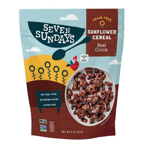 Seven Sundays, Sunflower Cereal Real Cocoa, 8 Oz(Case Of 6)