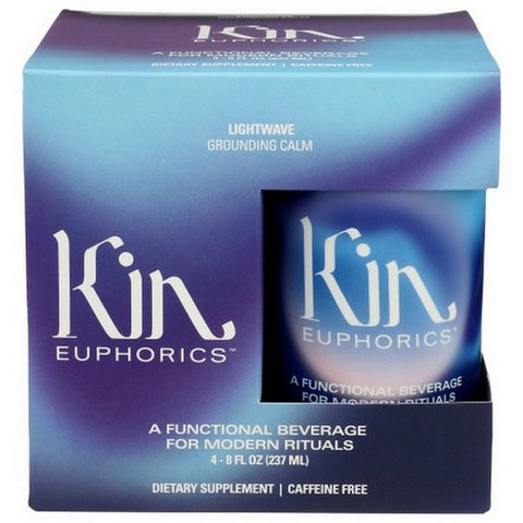 Kin Euphorics, Lightwave Calm Mood, 32 Oz(Case Of 6)