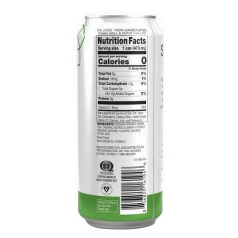 Steaz, Organic Unsweetened Green Tea, 16 Oz(Case Of 12)