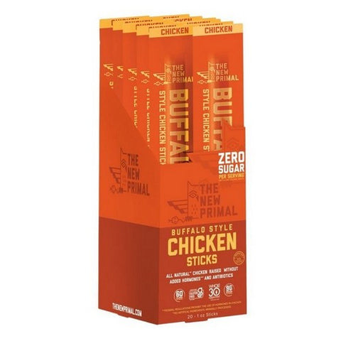 The New Primal, Buffalo Style Chicken Stick, 1 Oz(Case Of 20)