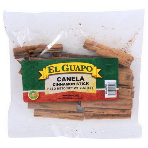 El Guapo, Whole Cinnamon Sticks, 2 Oz(Case Of 18)