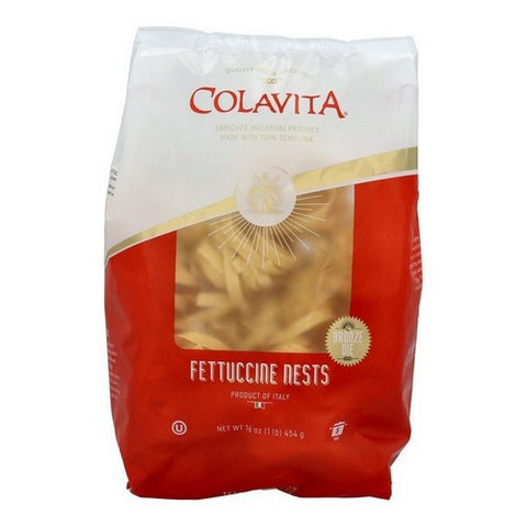 Colavita, Fettuccine Nest Pasta, 16 Oz(Case Of 12)