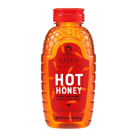 Nature Nate's, Hot Honey 100% Pure Honey, 16 Oz(Case Of 6)