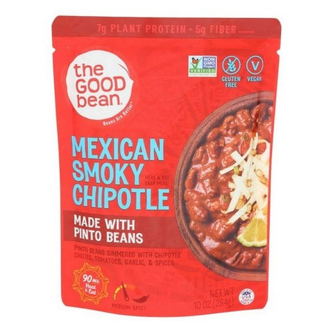The Good Bean, Mexican Smoky Chipotle With Pinto Beans, 10 Oz(Case Of 4)