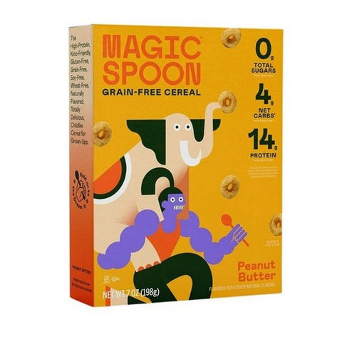 Magic Spoon, Peanut Butter Keto And Cereal, 7 Oz(Case Of 8)