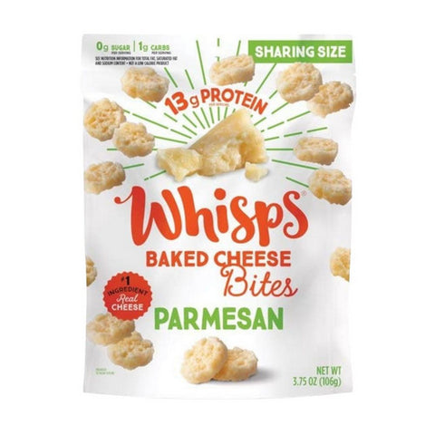 Whisps, Baked Cheese Bites Parmesan, 3.75 Oz(Case Of 6)