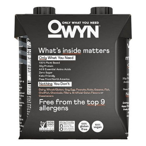Owyn, Caramel Elite Protein Salted, 44.6 Oz(Case Of 3) Owyn