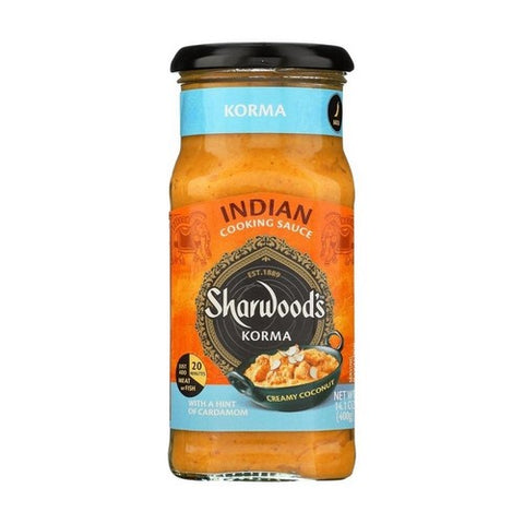 Sharwoods, Korma Curry Cooking Sauce, 14.1 Oz (Case Of 6)