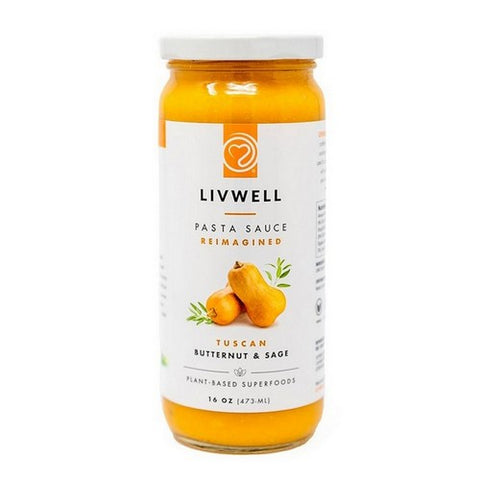 Livwell Foods, Tuscan Butternut And Sage Sauce, 16 Oz (Case Of 6)