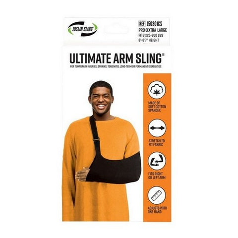 Brownmed, Arm Sling Ultimate Arm Sling D-Ring / Hook a+O121:AD122nd Loop Strap Closure Pro-3Xtra, 1 Count