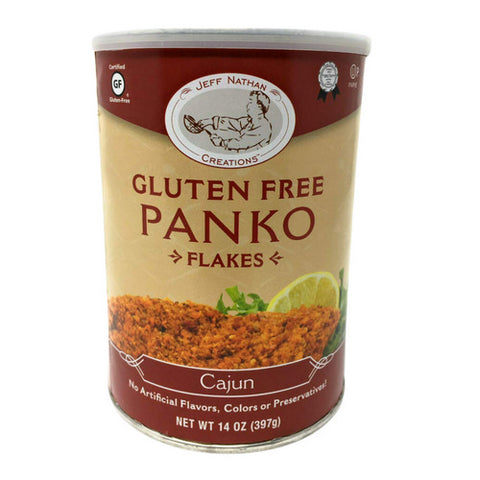 Jeff Nathan, Cajun Panko Flakes Gluten Free, 14 Oz(Case Of 12)
