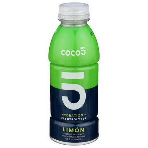 Coco5, Limon Coconut Water, 16.9 Oz(Case Of 12)