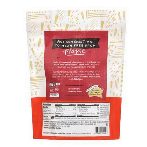 Absolutely Gluten Free, Cranberry Coconut Chews Gluten Free, 5 Oz(Case Of 12)