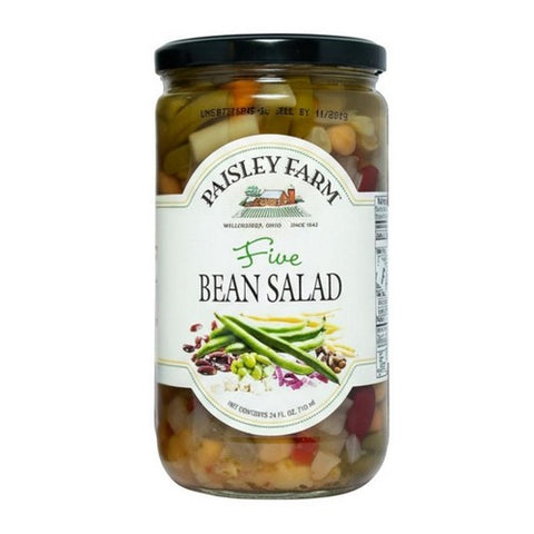 Paisley Farm, Five Bean Salad, 24 Oz(Case Of 6)