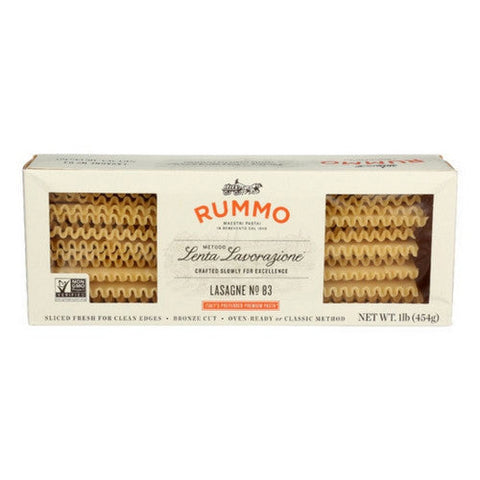 Rummo, Lasagna Pasta Noodles, 1 Lb(Case Of 12) Rummo