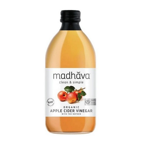 Madhava, Organic Apple Cider Vinegar, 16.9 Oz(Case Of 6)