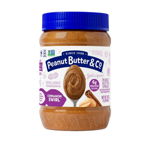 Peanut Butter & Co, Cinnamon Swirl, 16 Oz(Case Of 6)