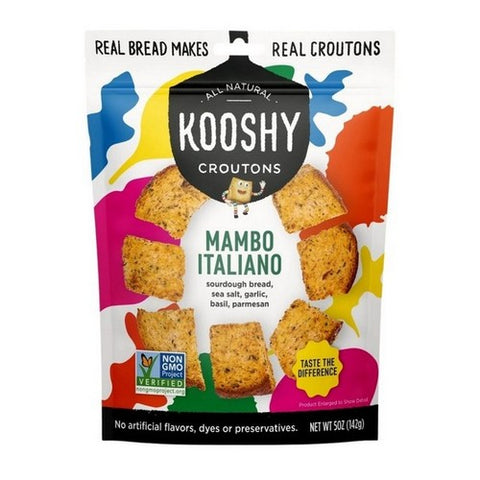 Kooshy, Mambo Italiano Croutons, 5 Oz(Case Of 6)